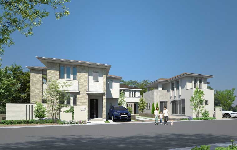 街並み完成予想図